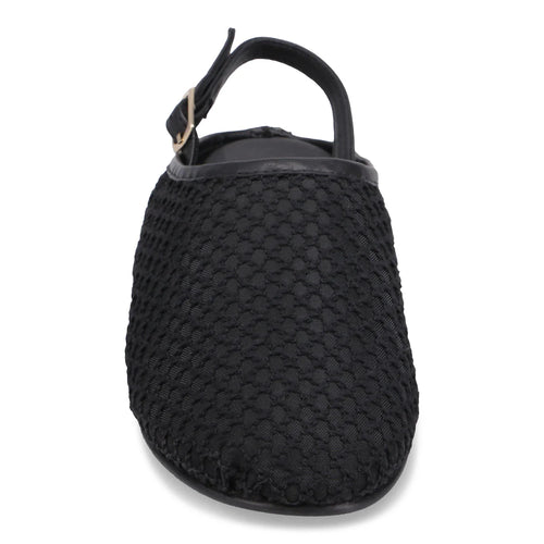 Bueno Aubry Slingback Mule - Black