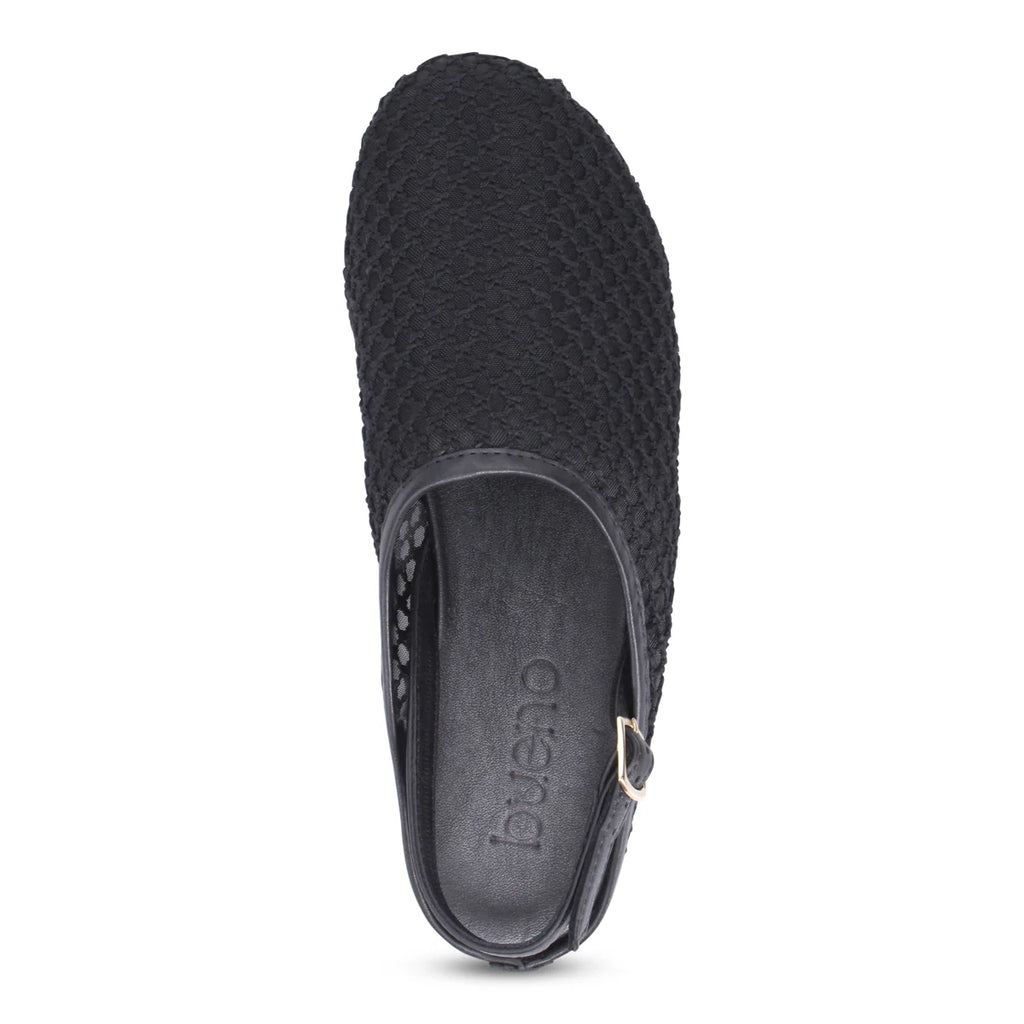 Bueno Aubry Slingback Mule - Black