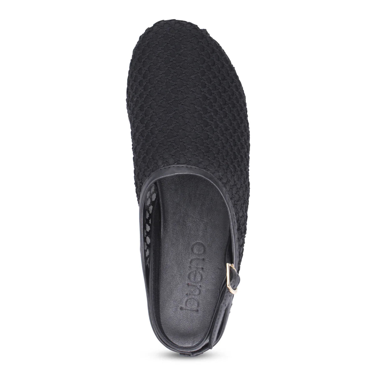 Bueno Aubry Slingback Mule - Black