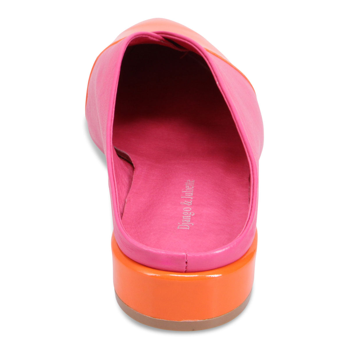 Django & Juliette Eppin Mule - Orange Fuschia