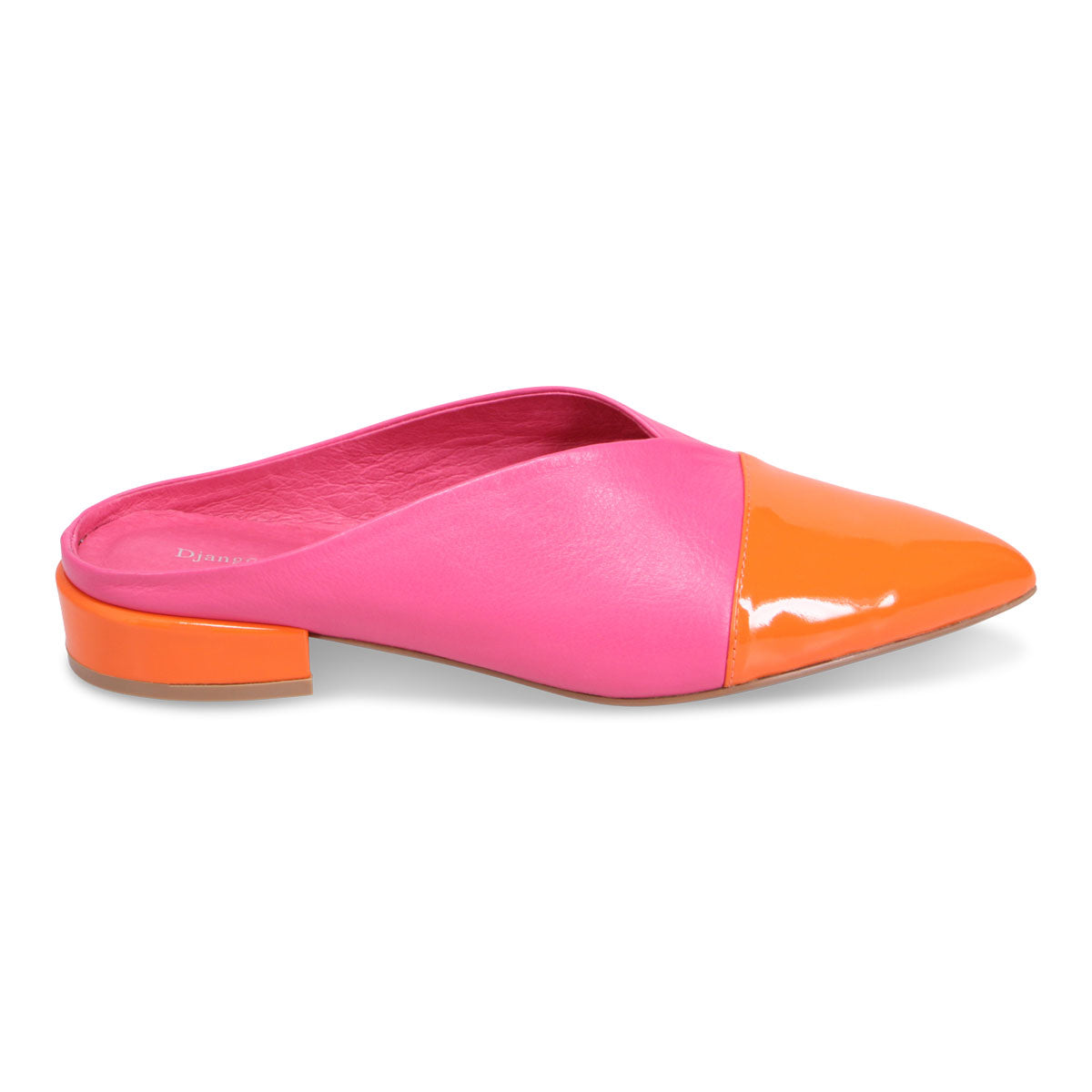 Django & Juliette Eppin Mule - Orange Fuschia