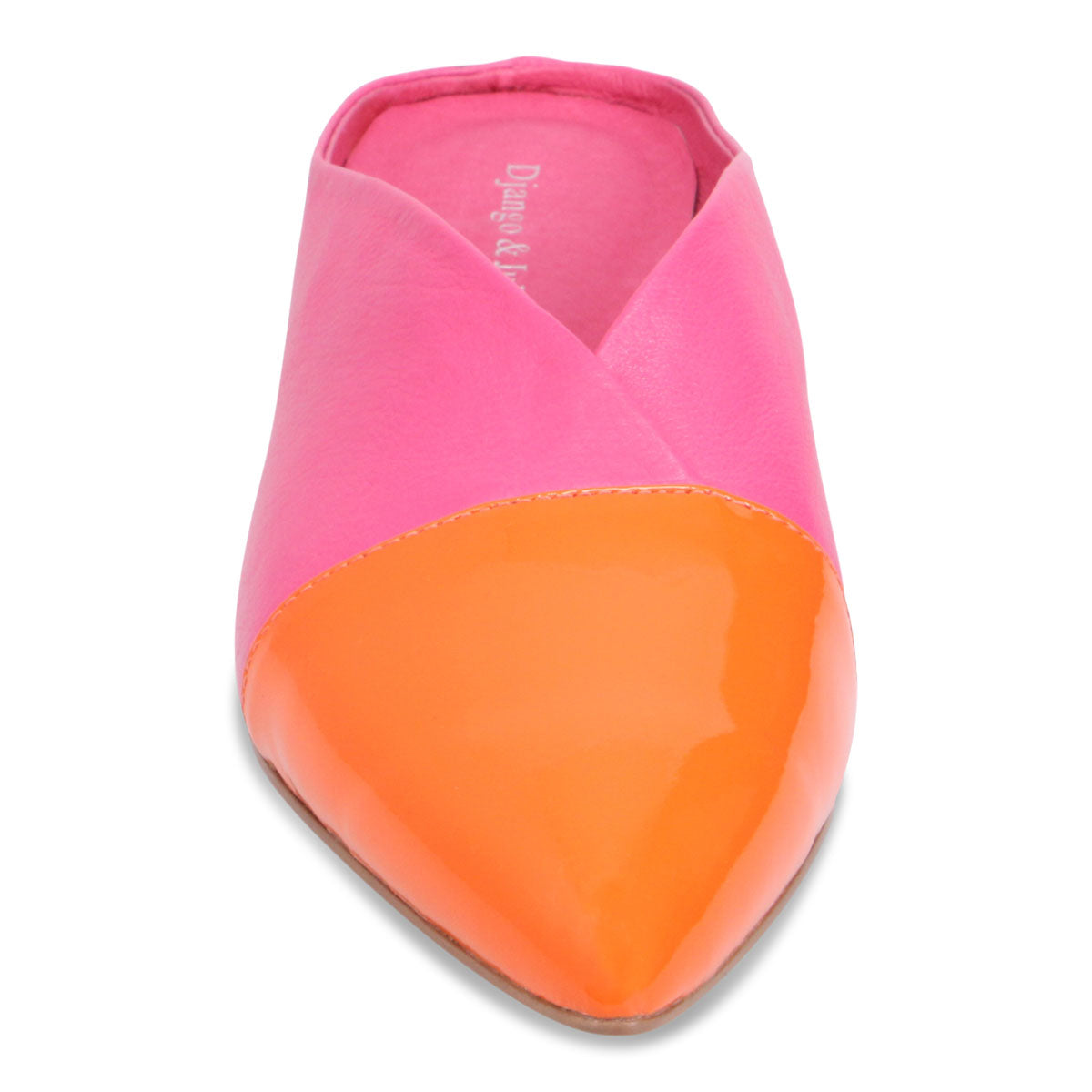 Django & Juliette Eppin Mule - Orange Fuschia