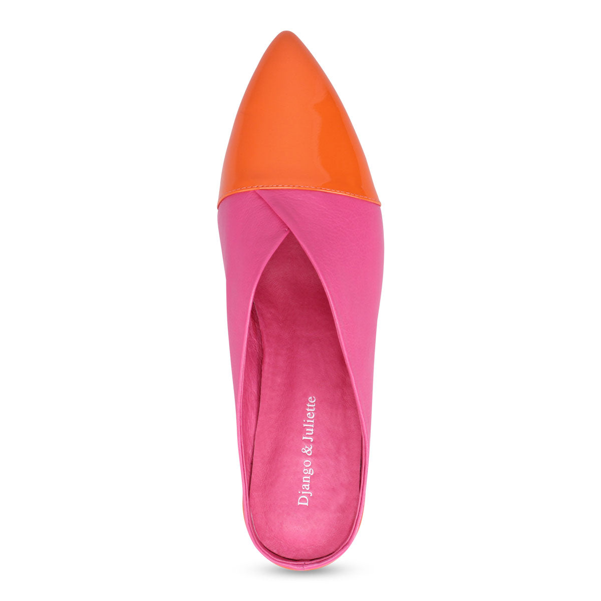 Django & Juliette Eppin Mule - Orange Fuschia