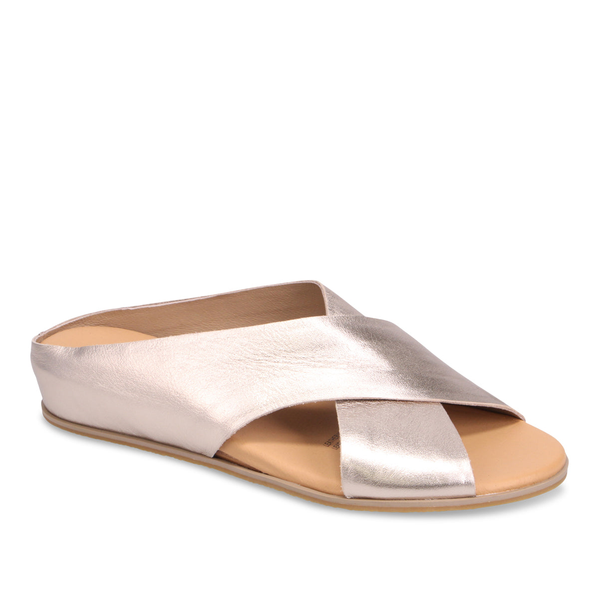 Django & Juliette Harli Slide Sandal - Champagne