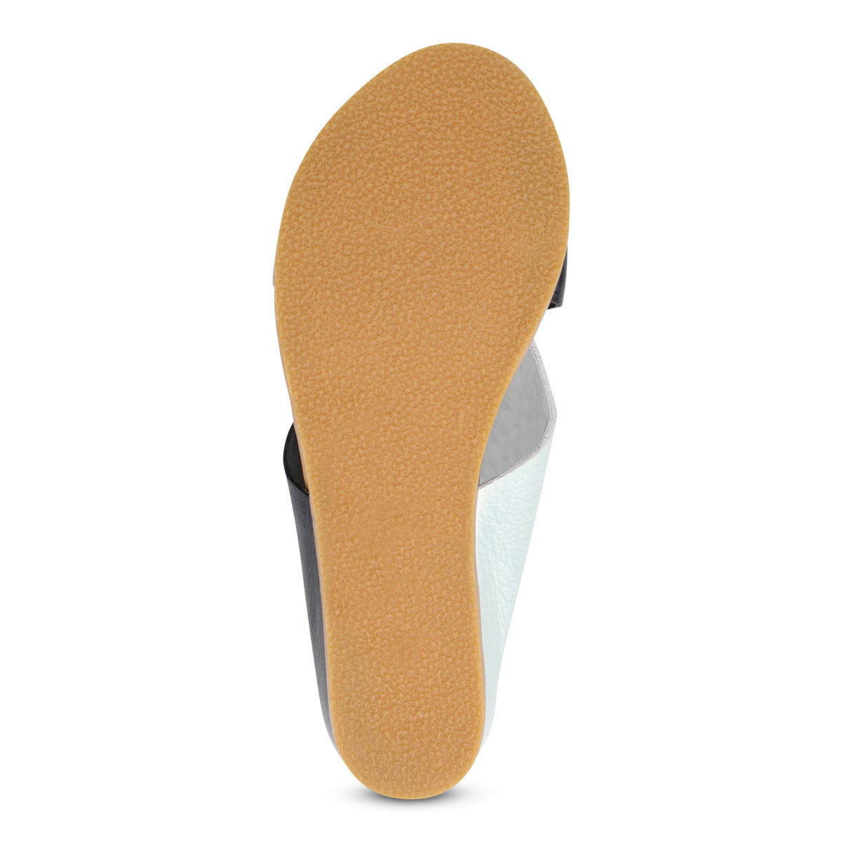 Django & Juliette Harli Slide Sandal - Pale Blue Navy