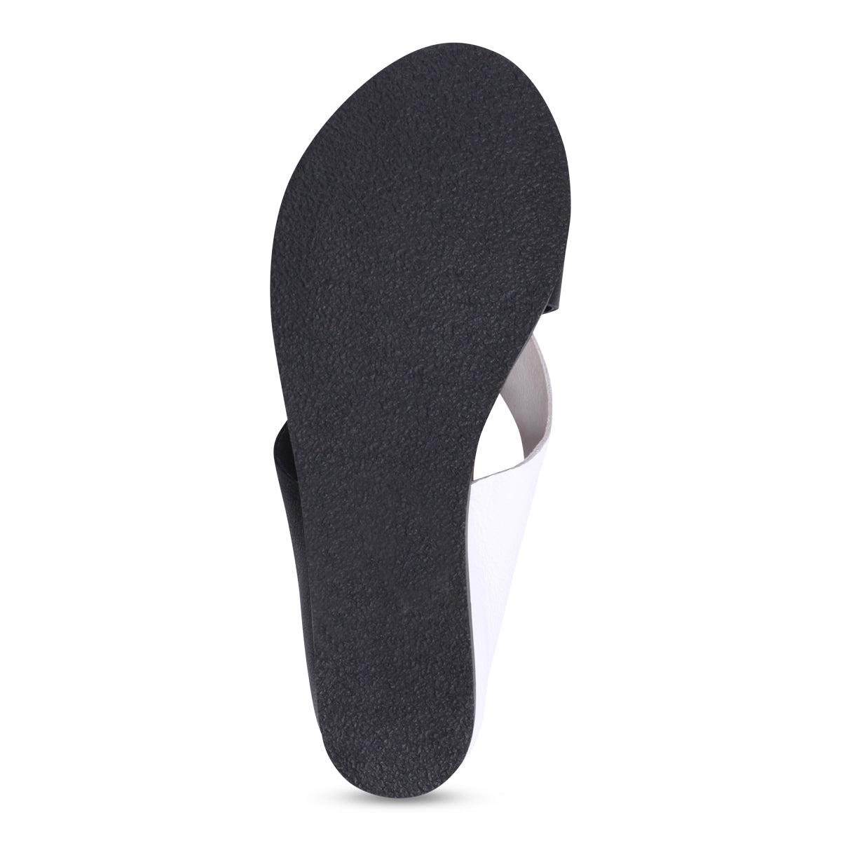 Django & Juliette Harli Slide Sandal - Black White
