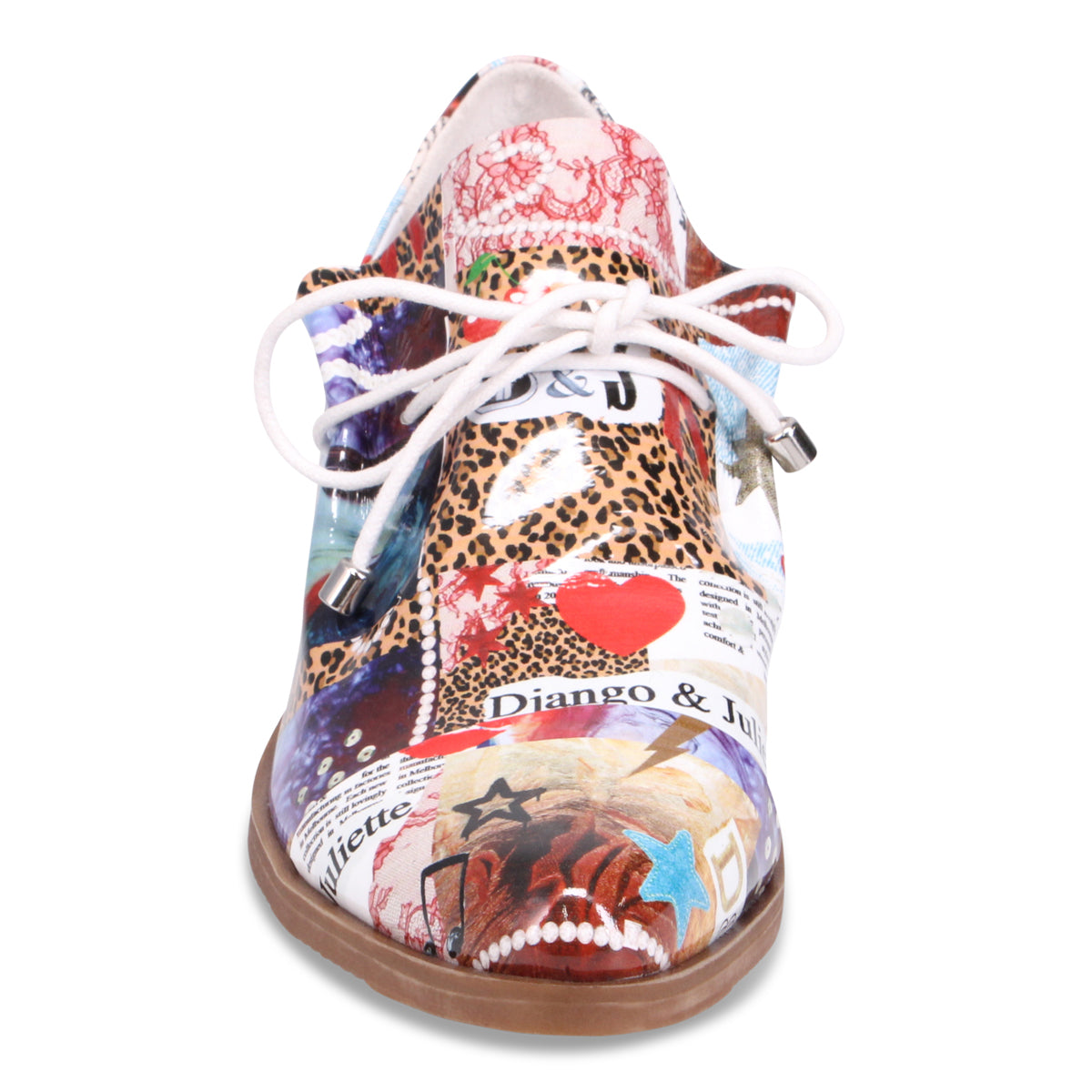 Django & Juliette Kotty Slip on - Collage Print