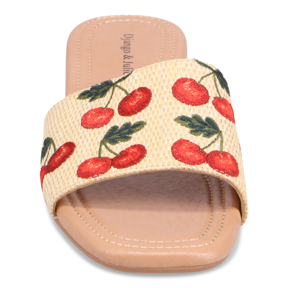 Django & Juliette Nahlas Slide Sandal - Natural Cherries