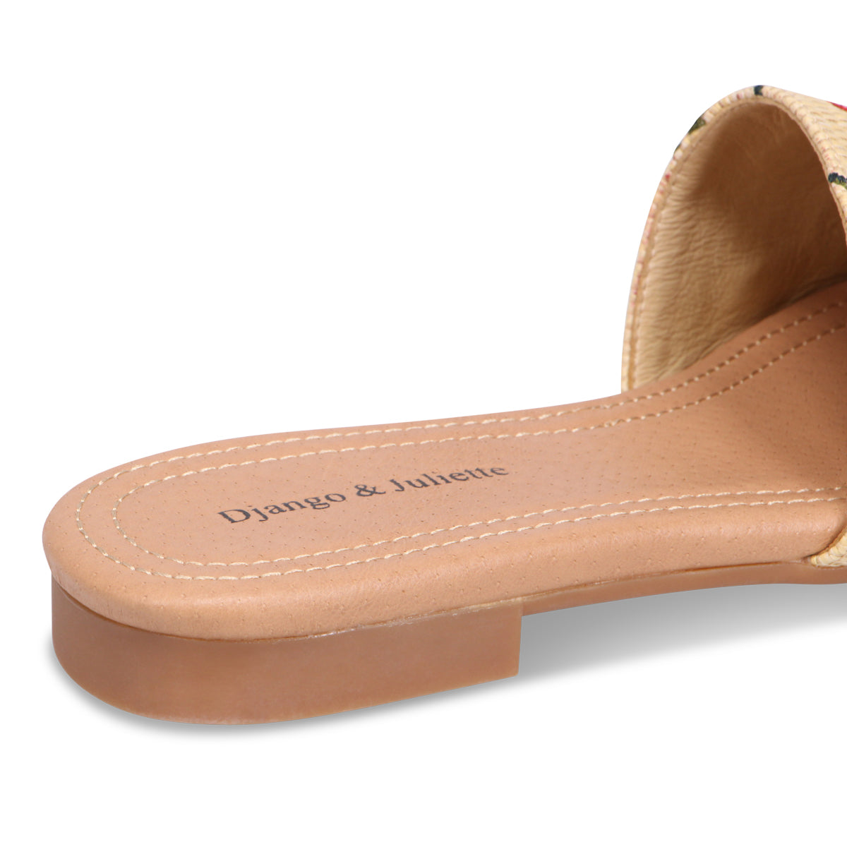 Django & Juliette Nahlas Slide Sandal - Natural Cherries