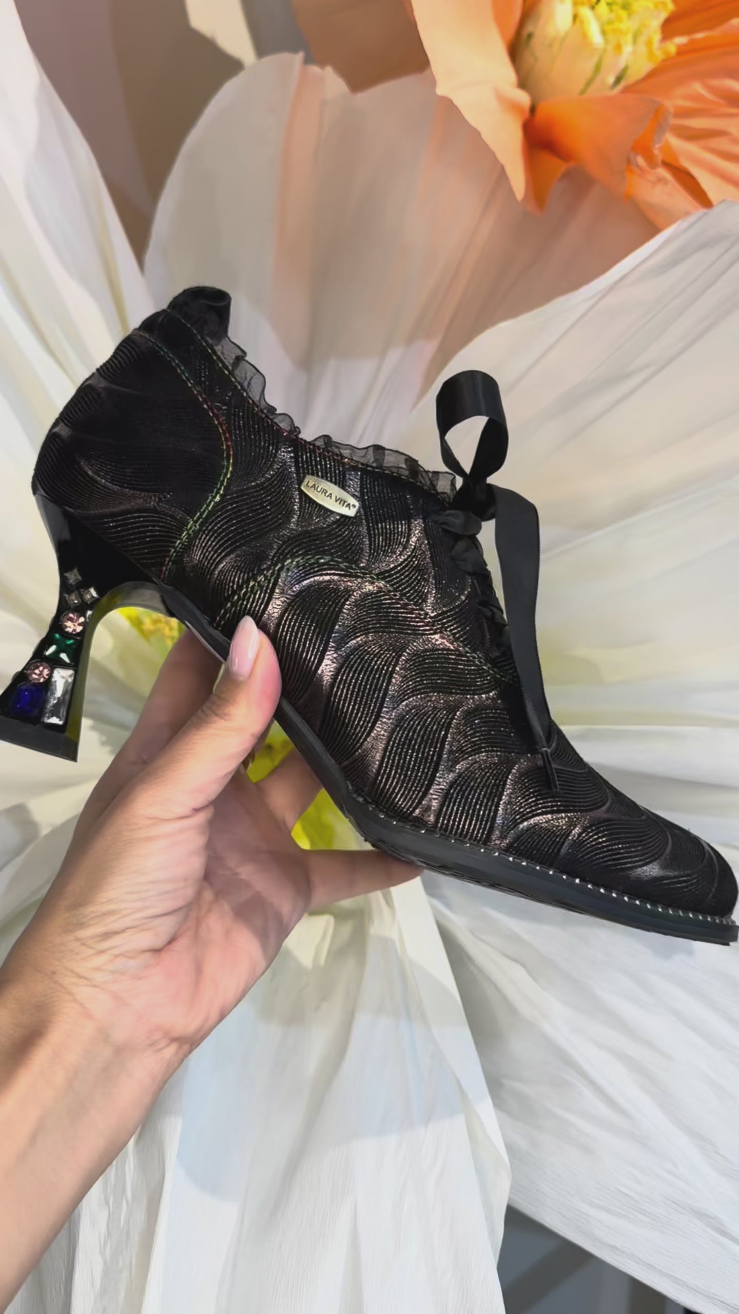 Laura Vita Acier Heel Shoe