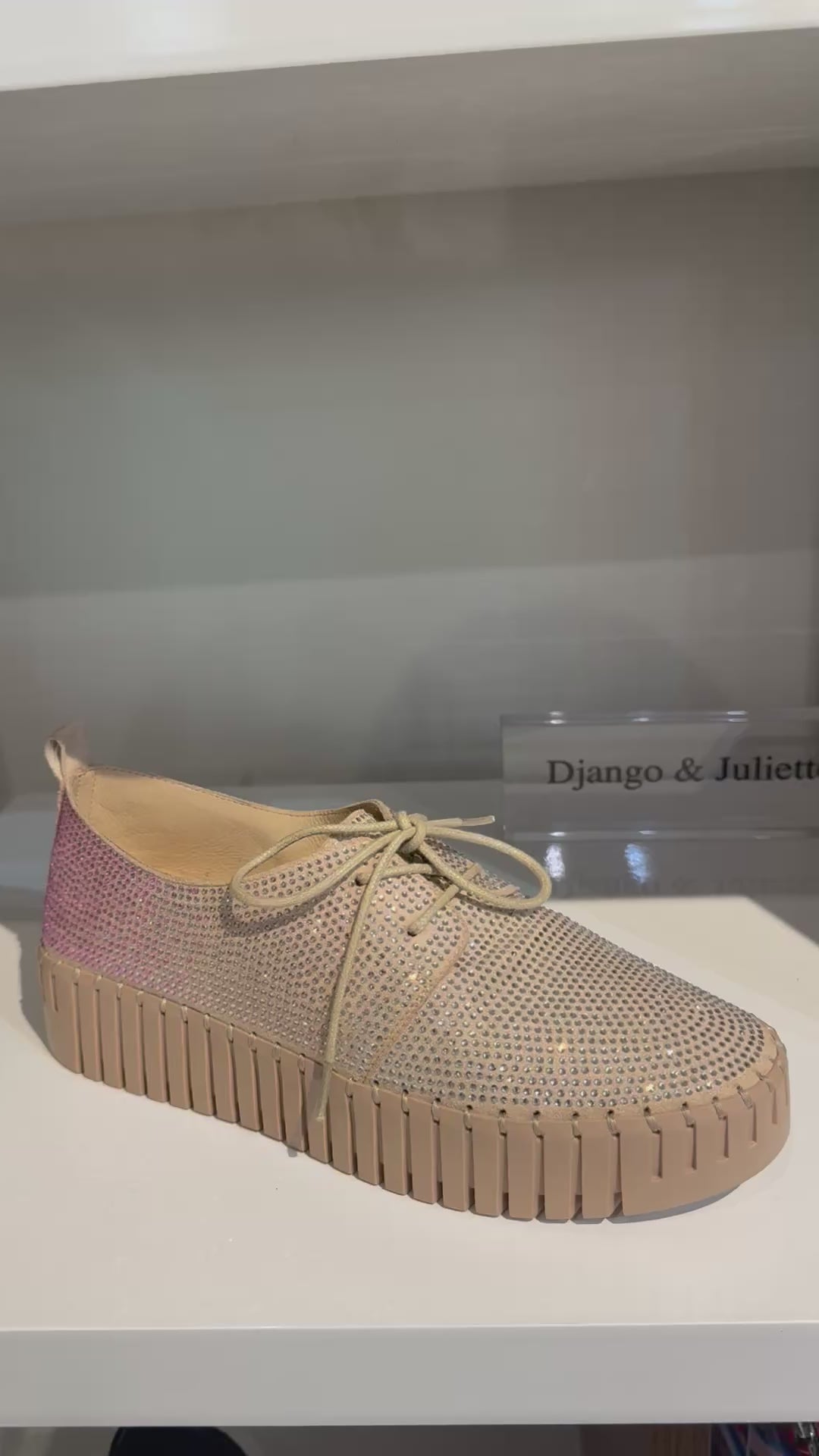Django & Juliette Birming Sneaker - Rose/Nude