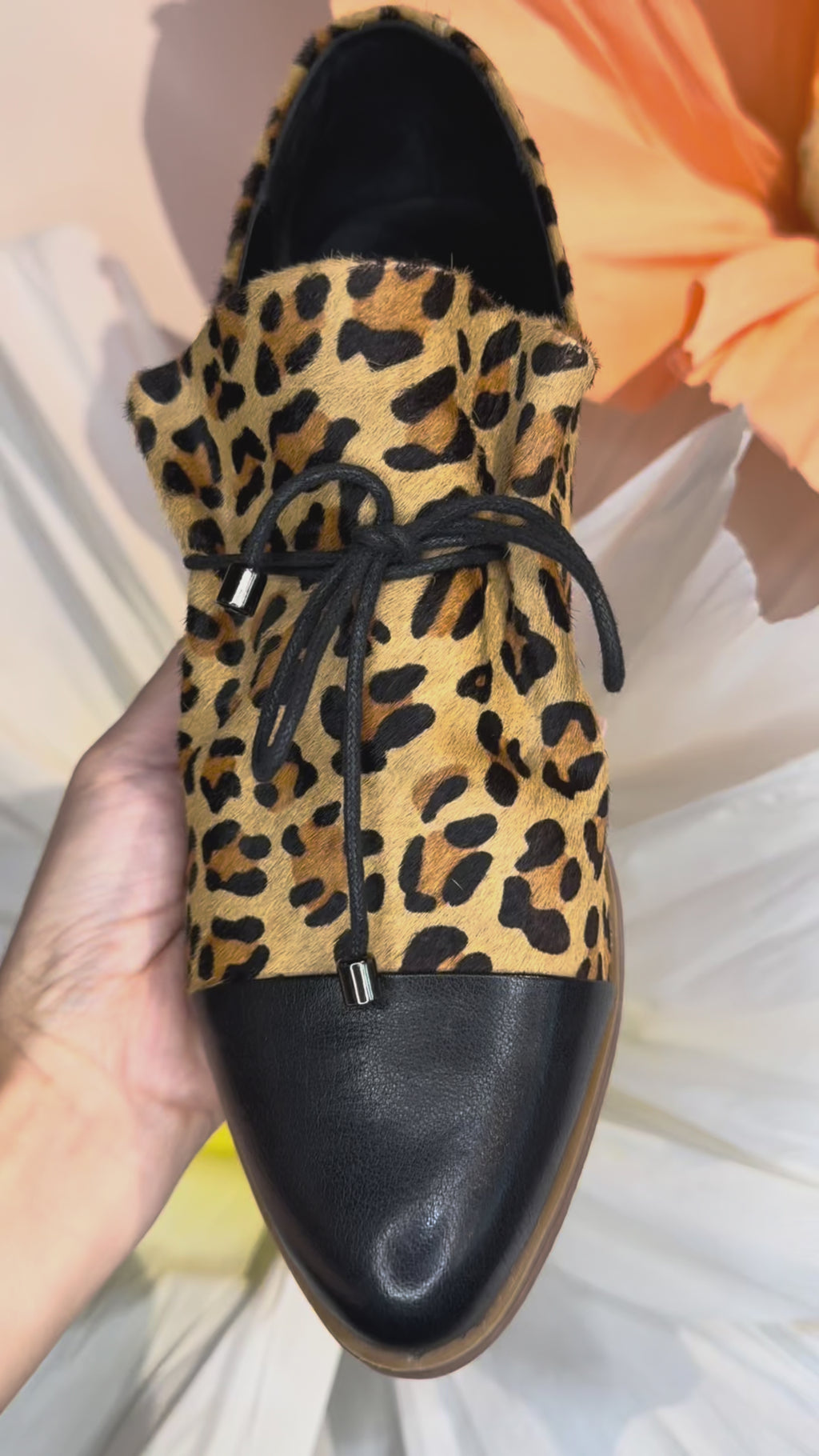 Django & Juliette Kotty Slip on - Animal Print Leather