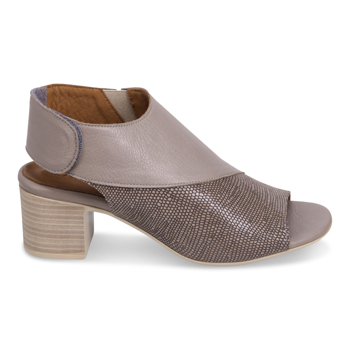 Bueno Rhodes Heel - Light Grey Combo