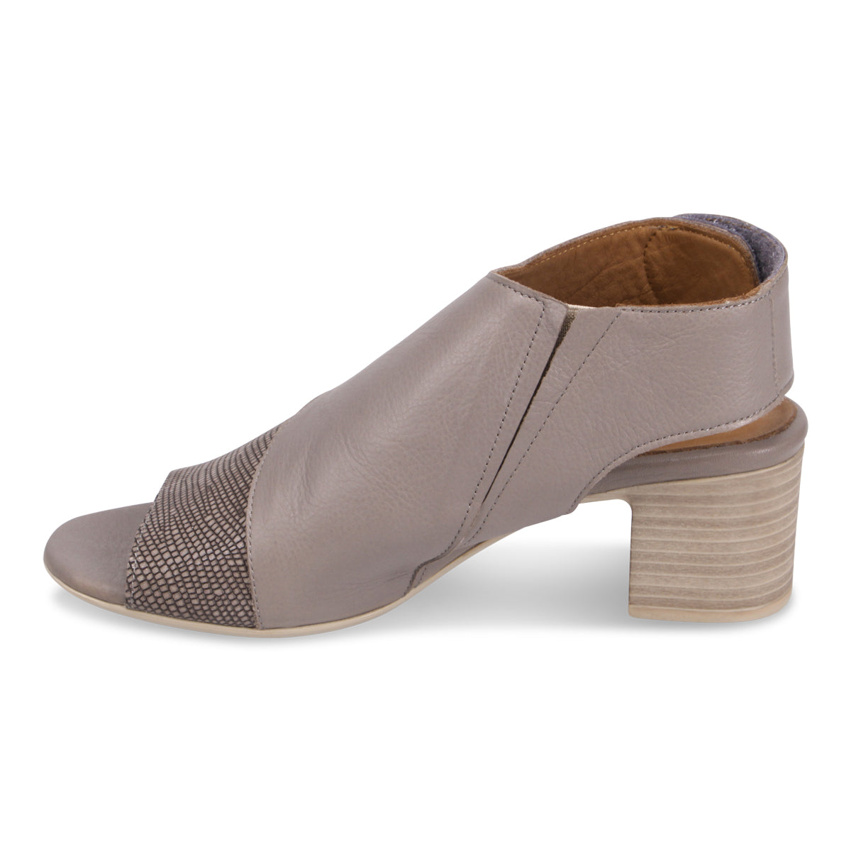Bueno Rhodes Heel - Light Grey Combo