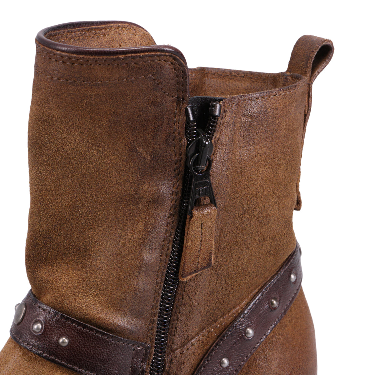 Miz Mooz Sammie Leather Boots - Walnut