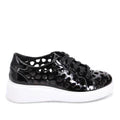 Django & Juliette Yarry Platform Sneaker - Black Patent