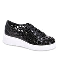 Django & Juliette Yarry Platform Sneaker - Black Patent