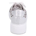 Django & Juliette Yarry Platform Sneaker - Silver