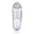 Django & Juliette Yarry Platform Sneaker - Silver