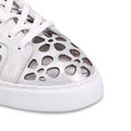 Django & Juliette Yarry Platform Sneaker - Silver